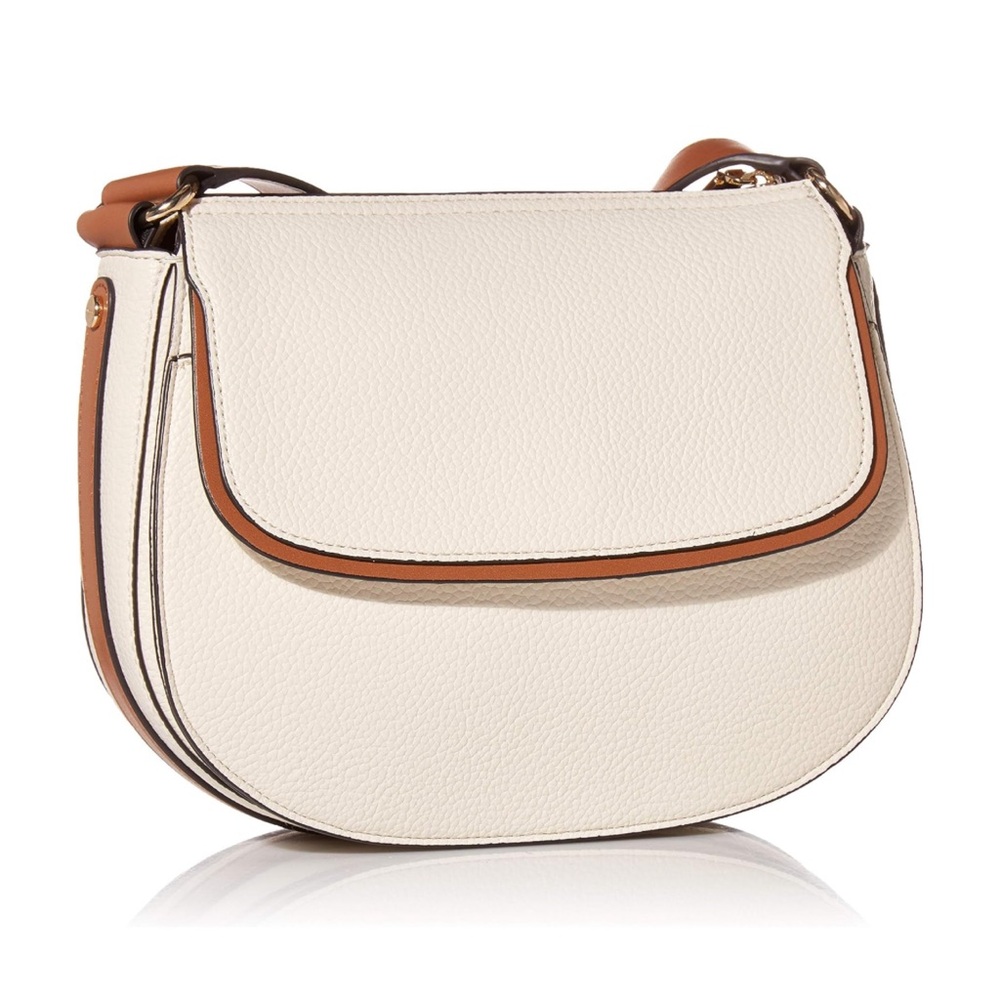 Calvin Klein Bag Bella Novelty Crossbody Leather Cherub White AUTHENTIC NWT - Picture 6 of 14